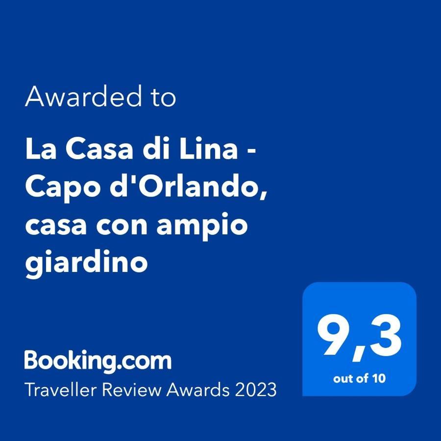 فيلا La Casa Di Lina - Capo D'Orlando, Casa Con Ampio Giardino المظهر الخارجي الصورة